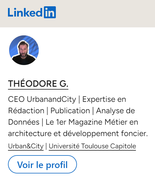 Badge LinkedIn de THÉODORE G.