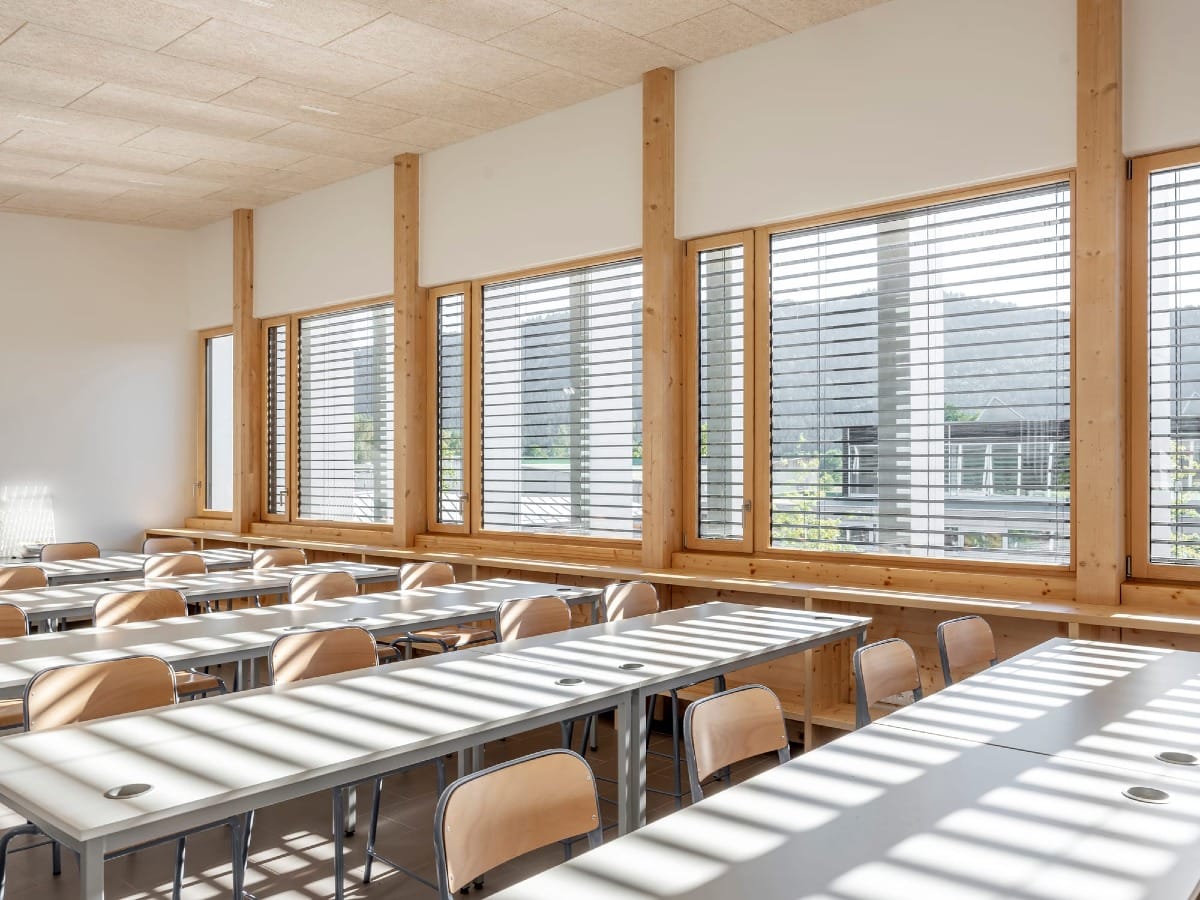 Collège du Ban | Agora lumineuse par SQUAD et Tectoniques