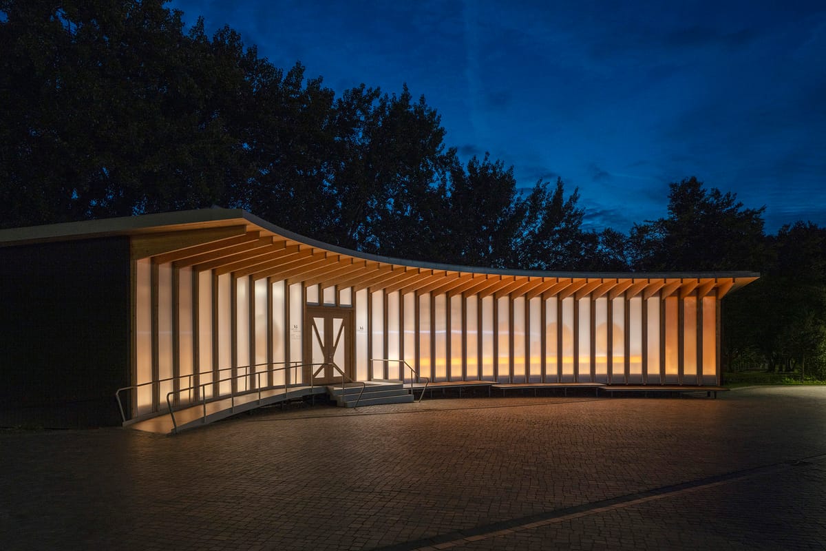 AI Pavilion – Sauerbruch Hutton | Repère de bois et de savoirs