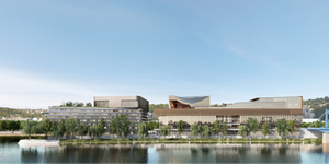 Pointe Amont Île Seguin Boulogne-Billancourt | Nouveau Centre Culturel et Commercial par CALQ Architecture