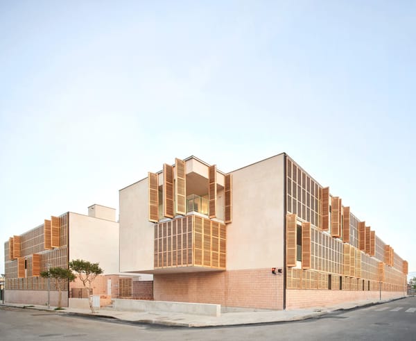 Paravent architectural | 54 HPP Inca par Fortuny-Alventosa-Morell Architectes